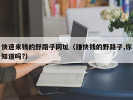 快速来钱的野路子网址（赚快钱的野路子,你知道吗?）
