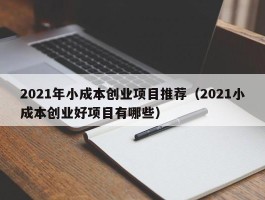 2021年小成本创业项目推荐（2021小成本创业好项目有哪些）