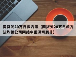 网贷欠20万自救方法（网贷欠20万自救方法炸骗公司网站中国深圳腾卂）