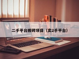 二手平台搬砖项目（卖2手平台）