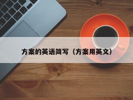 方案的英语简写（方案用英文）