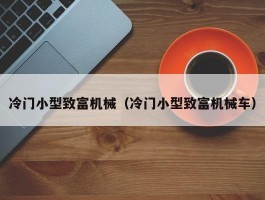 冷门小型致富机械（冷门小型致富机械车）